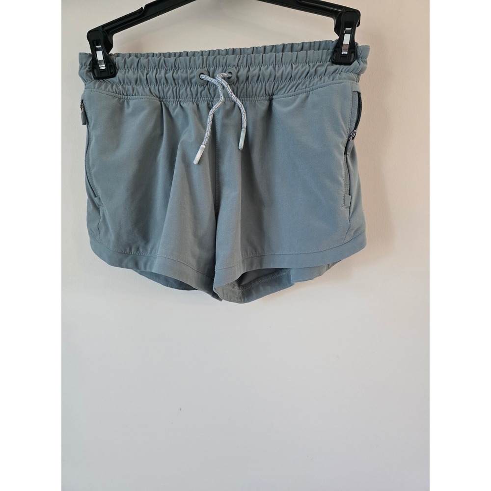 Athleta‎ Girl M 8/10 Gray All Play 3"Shorts Athletic